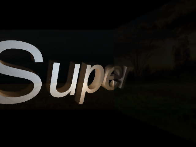 Perspective render